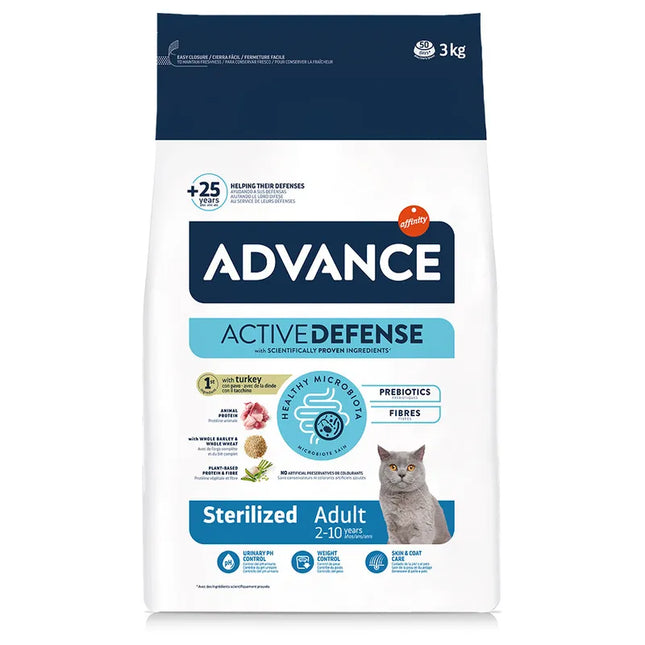 Advance Chat Adulte Stérilisé Dinde 1,5 kg