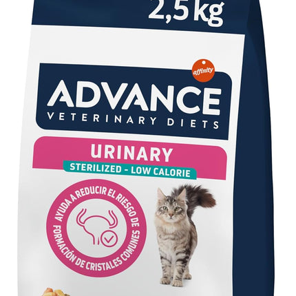 Advance Veterinary Diets Urinary Low Calorie – Croquettes pour Chat 2,5 kg