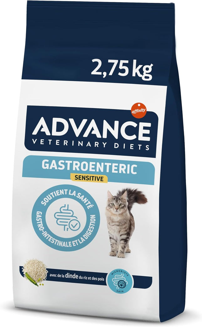 Advance Veterinary Diets Gastroenteric Sensitive – Croquettes pour Chats 2,75 kg