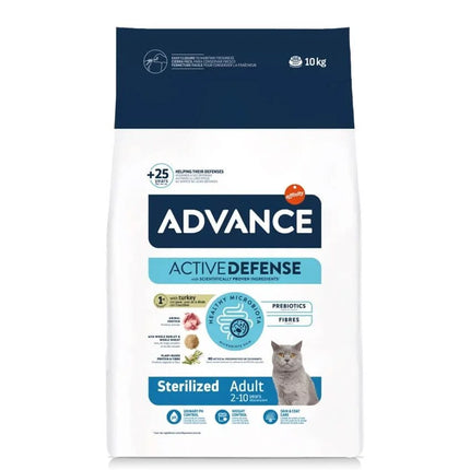 Advance Chat Adulte Stérilisé Dinde 10 kg