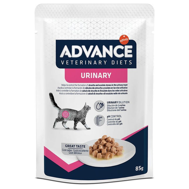 Advance Veterinary Diets Chat Urinary – Nourriture Humide 12 x 85 g