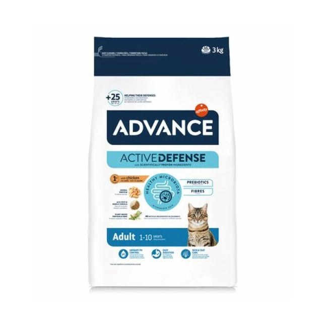 Advance Adult Poulet et Riz – Croquettes pour Chat 10 kg